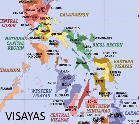 list of provinces in visayas|Visayas .